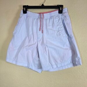 BirdDogs Boom‎ Classic Mens Short M off white Lined Pockets Drawstring athletic